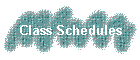 Class Schedules